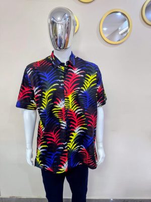 Male Ankara Shirt (Extra Large) - MMU1259