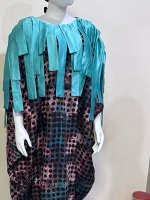 Adire boubou Free size (Size 14-18)
 - FMU 1141